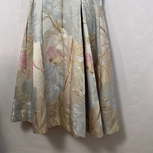 ELIZA J FLORAL JACQUARD FIT & FLARE NWT DRESS‎ SIZE 6 - Picture 3 of 10